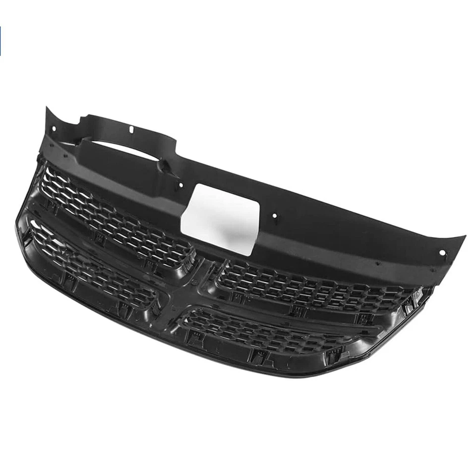 For 2011-2020 Dodge Journey Main Upper Stainless Black Mesh Grille Grill Insert - Image 4 of 4