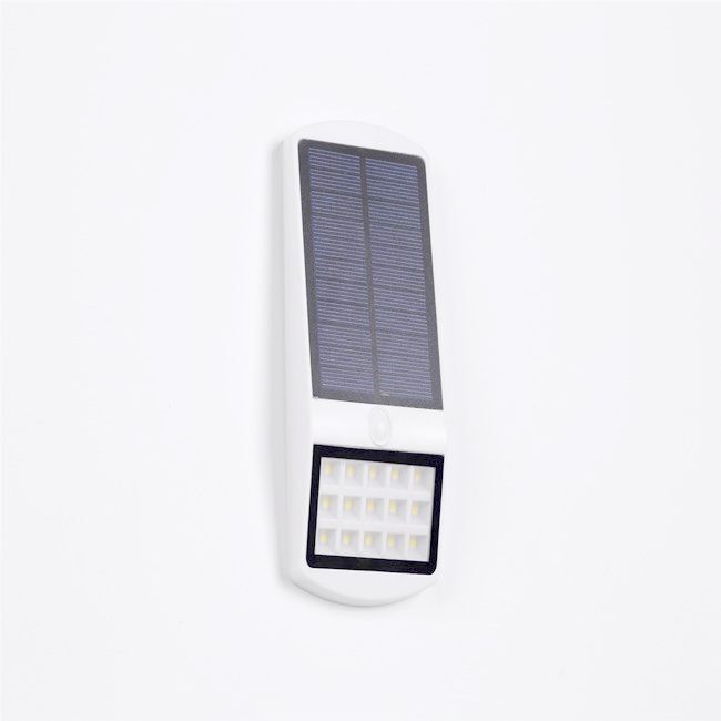 Éclairage de sécurité solaire HF-057 anti-zone d'ombre avec détecteur automatique