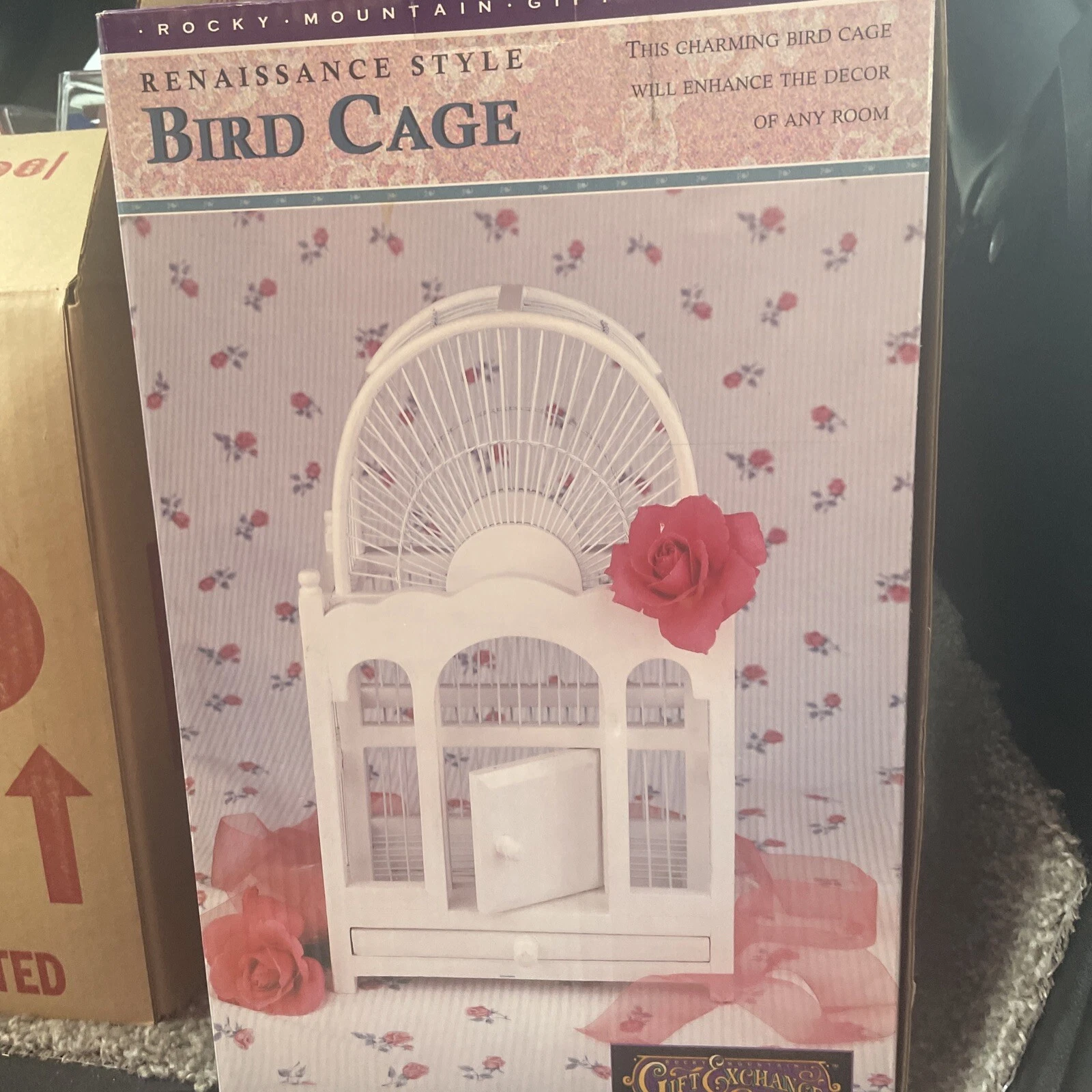 renaissance Bird Cage New Box Rough Box