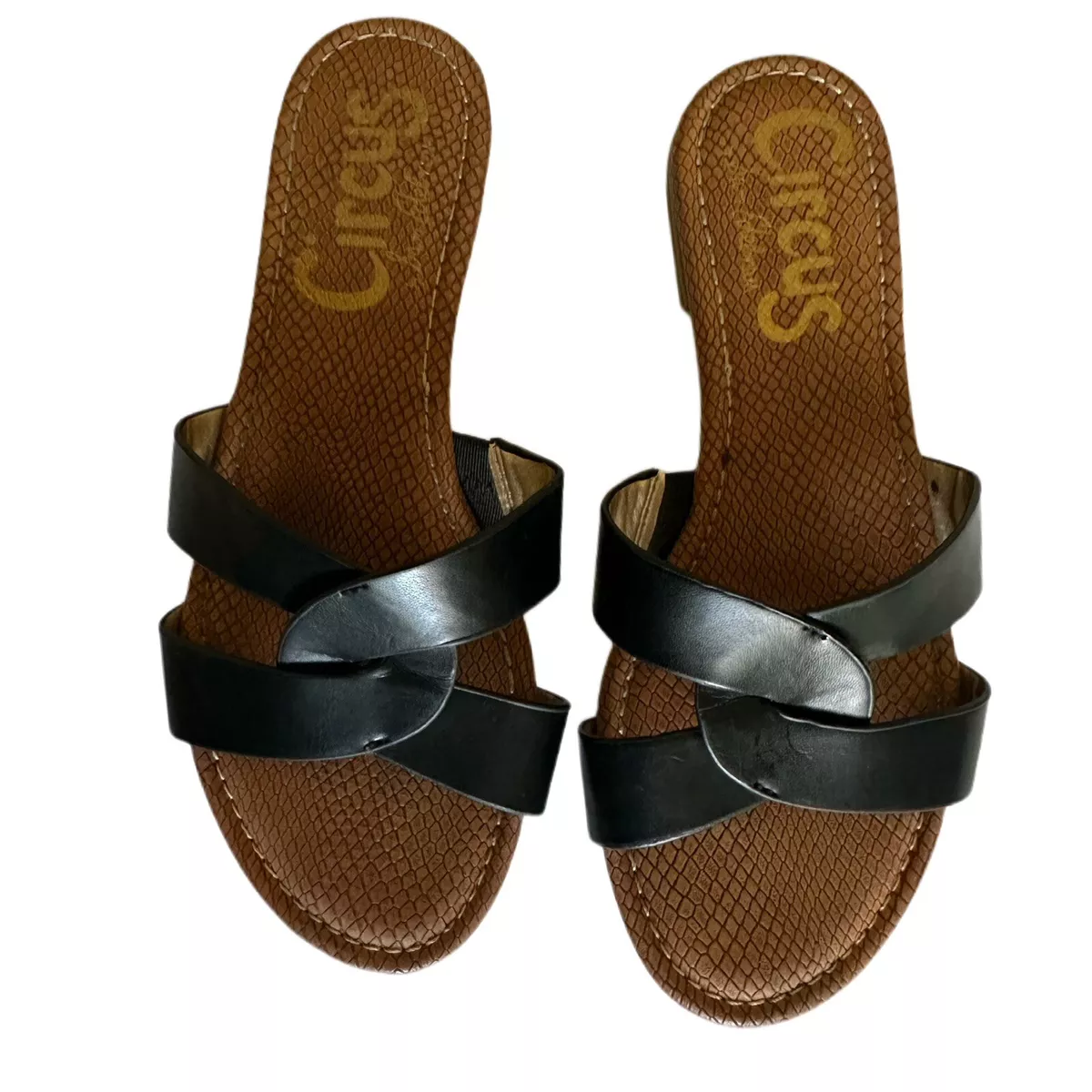 Circus by sam edelman clover flat sandals clearance