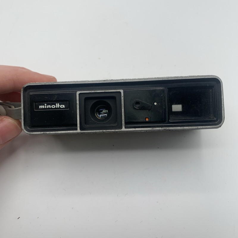 Minolta-16 Model:P Camera Rokkor 35/25 with Strap - Vintage See Pics