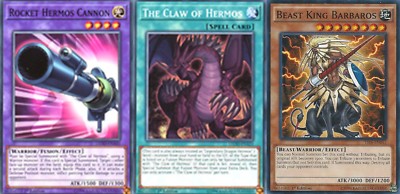 Rocket Hermos Cannon'' LEDD Fusion: The Claw of Hermos + Beast King Barbaros YS16