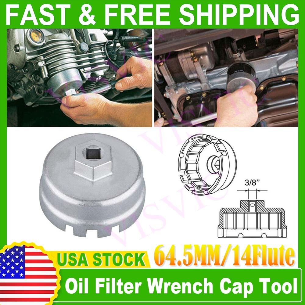 Aluminum Oil Filter Wrench Cap Tool for Toyota Corolla,Matrix,Prius