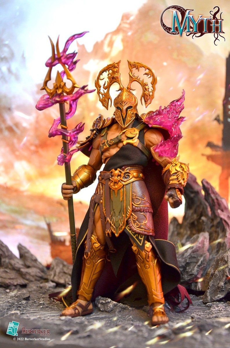 In Stock New Berserker Studios M02 1/12 Hades Action Figure Model 