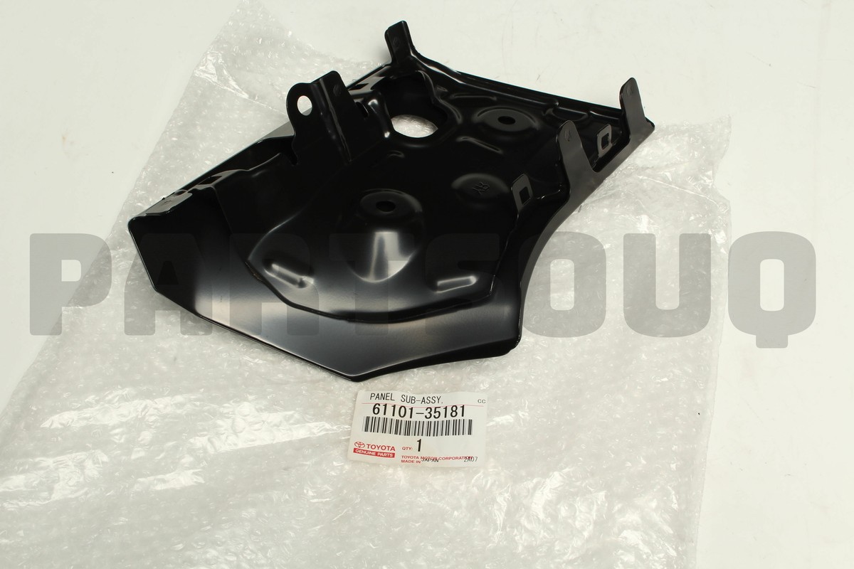 6110135181 Genuine Toyota PANEL, FRONT FENDER SIDE, UPPER RH 61101