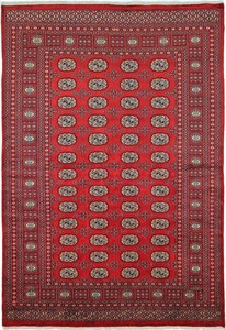 Pakistan Buchara 2ply 256x176 Orientteppich Teppich Handgeknupft