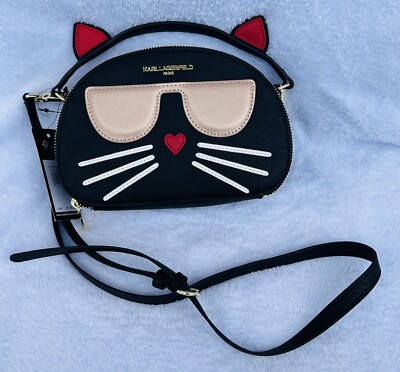 Karl Lagerfeld Paris Maybelle Choupette Cat Top-Handle Bag