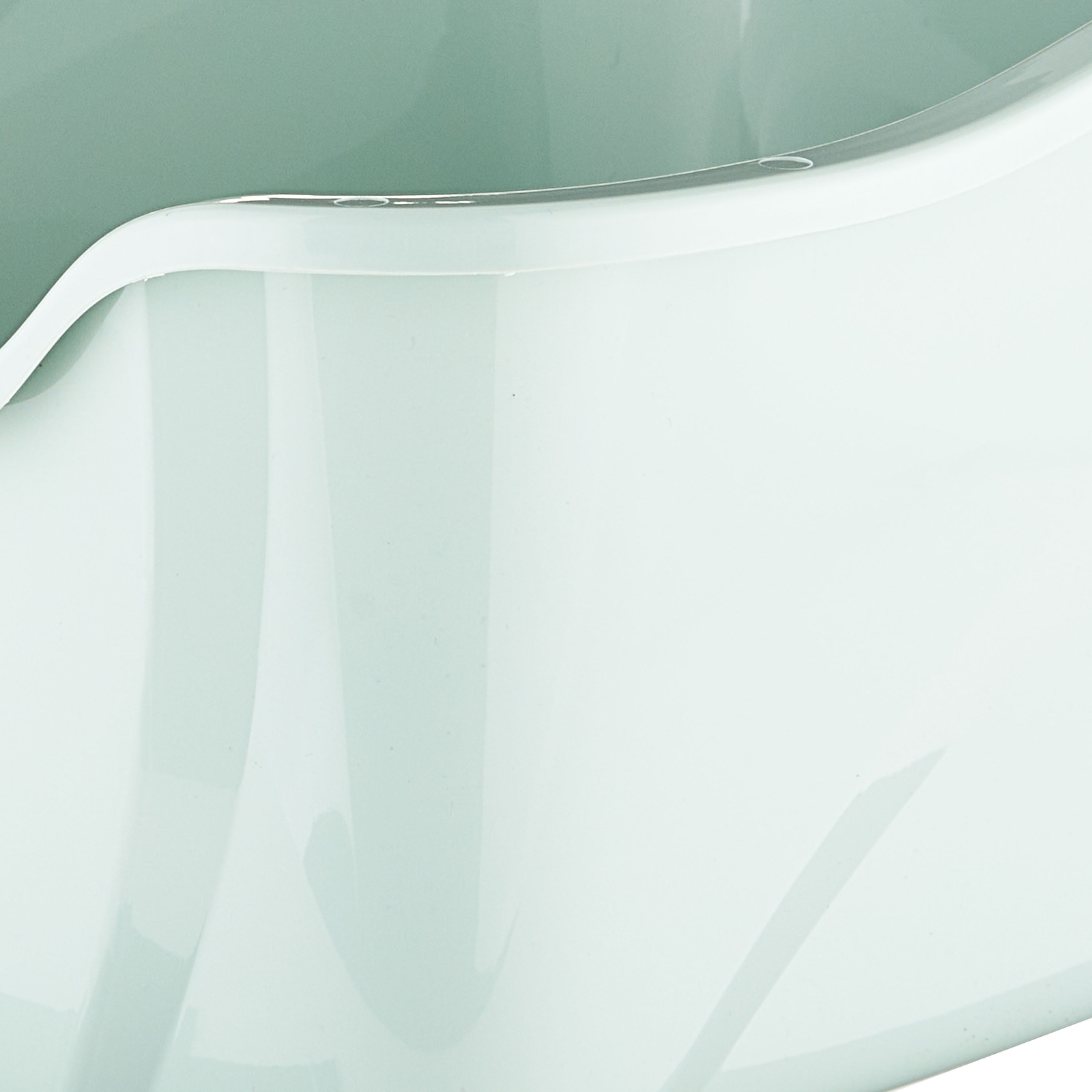 Open Cat Litter Box with High Sides Large Area for Cats' Needs