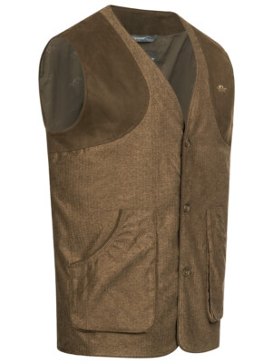 New!! Blaser Vest VINTAGE WING - Dark Brown Melange