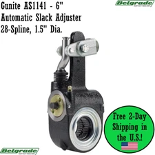 Gunite AS1141 - 6" Automatic Slack Adjuster 28-Spline, 1.5" Dia.