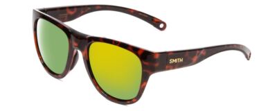 Smith Rockaway Damen Katzenauge Sonnenbrille Schildpatt / CP Polarized Grün 52
