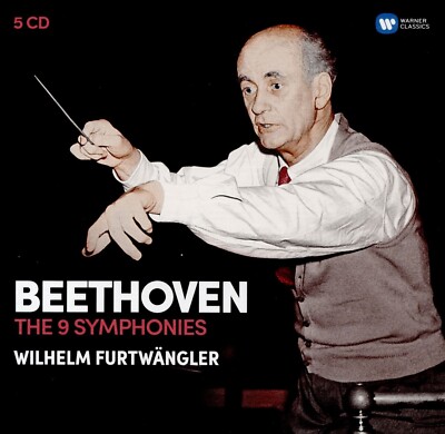 Beethoven The 9 Symphonies WILHELM FURTWANGLER Warner Classics 5 CD Box New