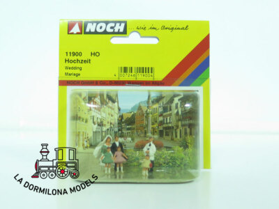 NOCH 11900 W - H0 Hochzeit / Escena de Boda - NUEVO (C250)