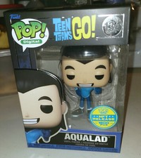 Funko Pop! Digital Aqualad #134 Teen Titans Go Legendary LE 1800 PCS Protector