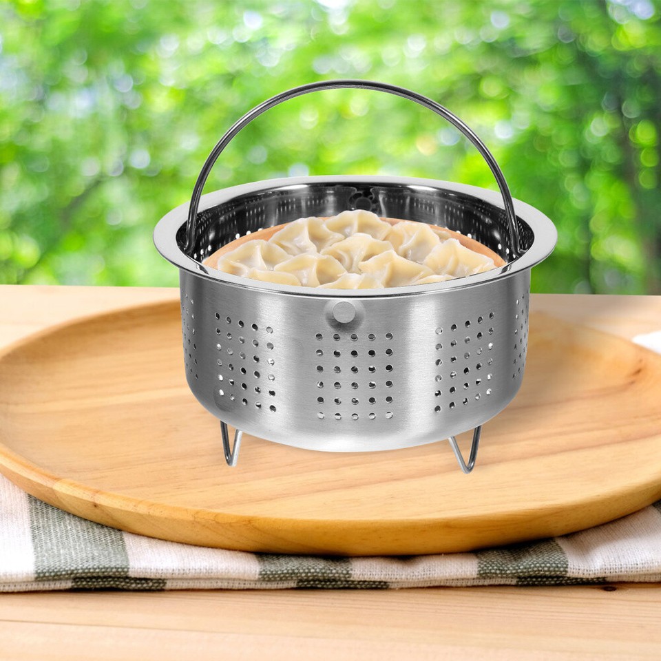 Pots Stainless Steel Rice Steamer Potato Basket Baby Travel eBay