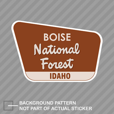 Boise National Forest Idaho id Sticker idaho id explore hike hiking travel camp