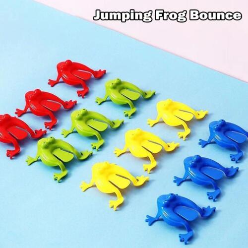 Jumping Frog Toys Fun kids' Gifts Fillers Girls Boys Toys Children P6G4 V0P2 - Picture 1 of 12