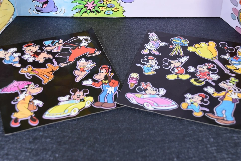 Juego Disney's Magic Kingdom Super Deluxe Colorforms Vintage WDW #4125 Foto 4 de 4