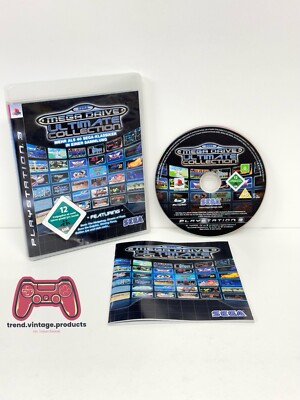 Sega Mega Drive Ultimate Collection PS3 Sony PlayStation 3 Vollständig Handbuch