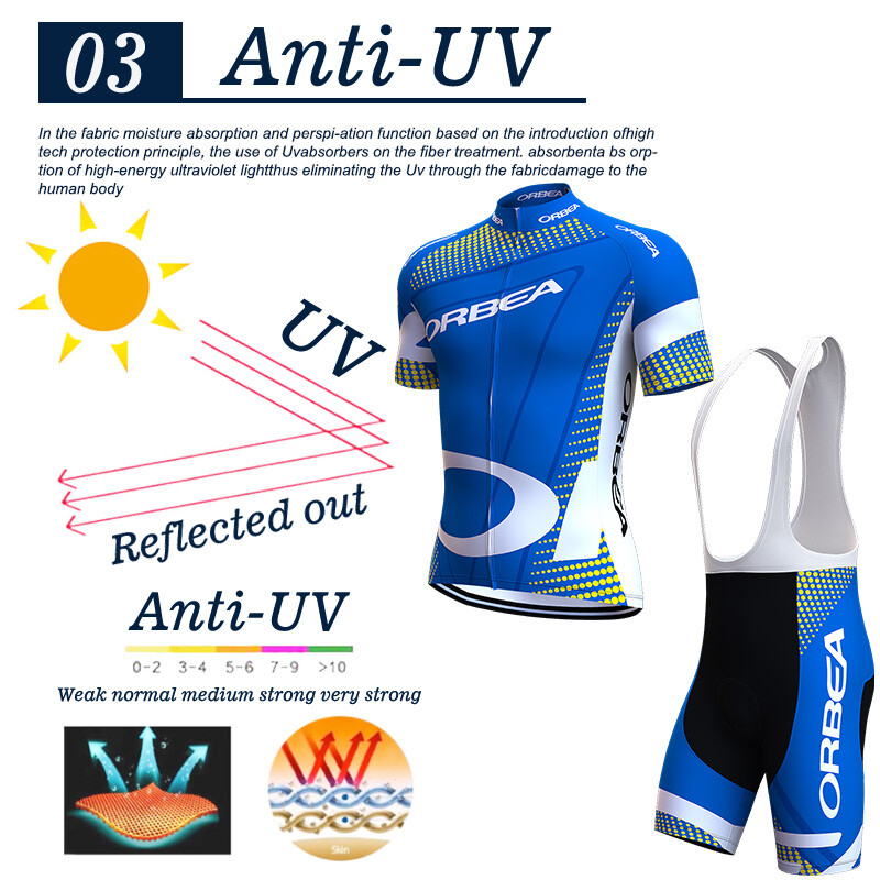 Set maglia e pantaloncini ciclismo uomo foto 5