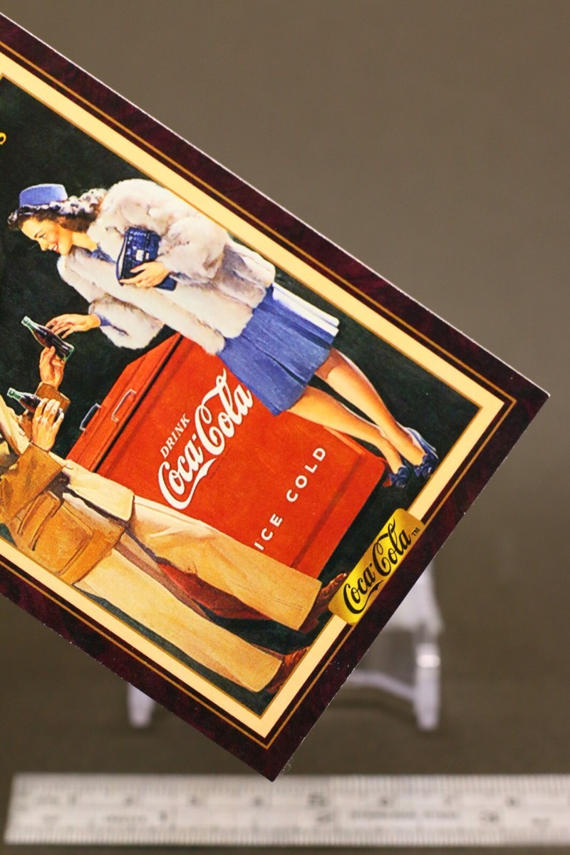Original Art - 1945 Coca Cola Collection Series3 Collect A Card