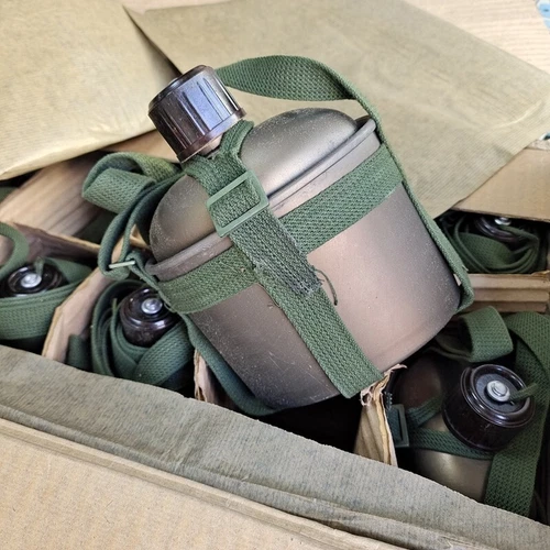 Chinese Army PLA Journal 83 Water Bottle Meal Bag Camping and Hiking - Picture 6 of 7
