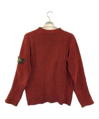 Stone Island 02Aw Emblem Mock Neck Knit Men