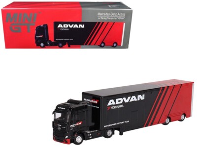 MERCEDES-BENZ ACTROS W/RACING TRANSPORTER 