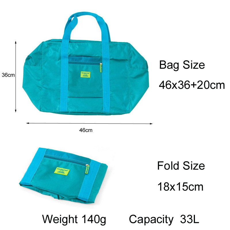 Large Foldable Travel Storage Luggage Carryon Organizer Hand Shoulder