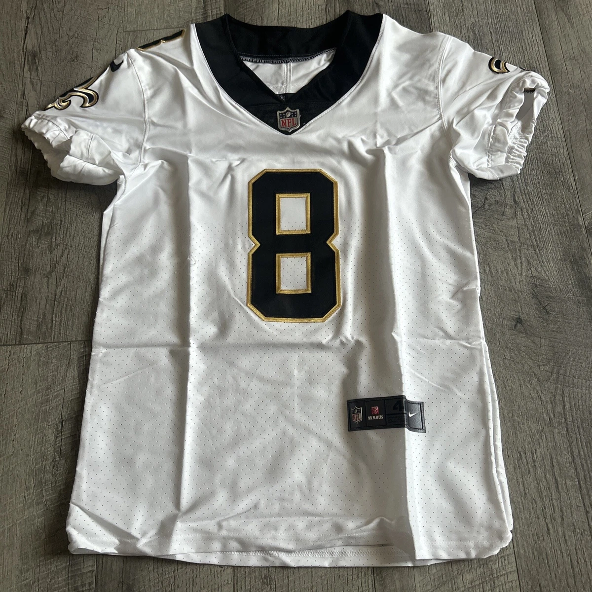 Nike New Orleans Saints No8 Archie Manning Black Team Color Men's Stitched NFL Vapor Untouchable Limited Jersey