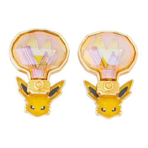 Pokemon Center Pokemon accessory Pierced Earrings Electric Terastal Jolteon 2pcs