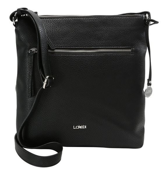 L.Credi New Orleans Crossbody Bag UmhäNgetasche Tasche Black Neu-image