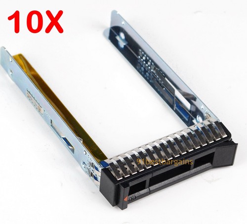 10 X 00E7600 2,5" SAS/SATA Vassoio Caddy Slitta 4 IBM X3100 X3250 - Foto 12
