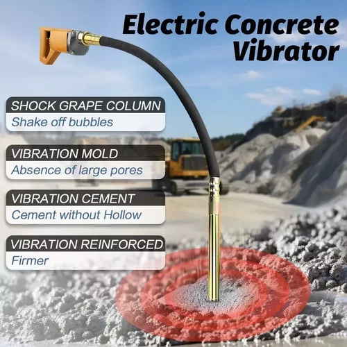 1800W Electric Concrete Vibrator 3600VPM 35mm Needle 2m Hose Cement Construct AU - Picture 7 of 11