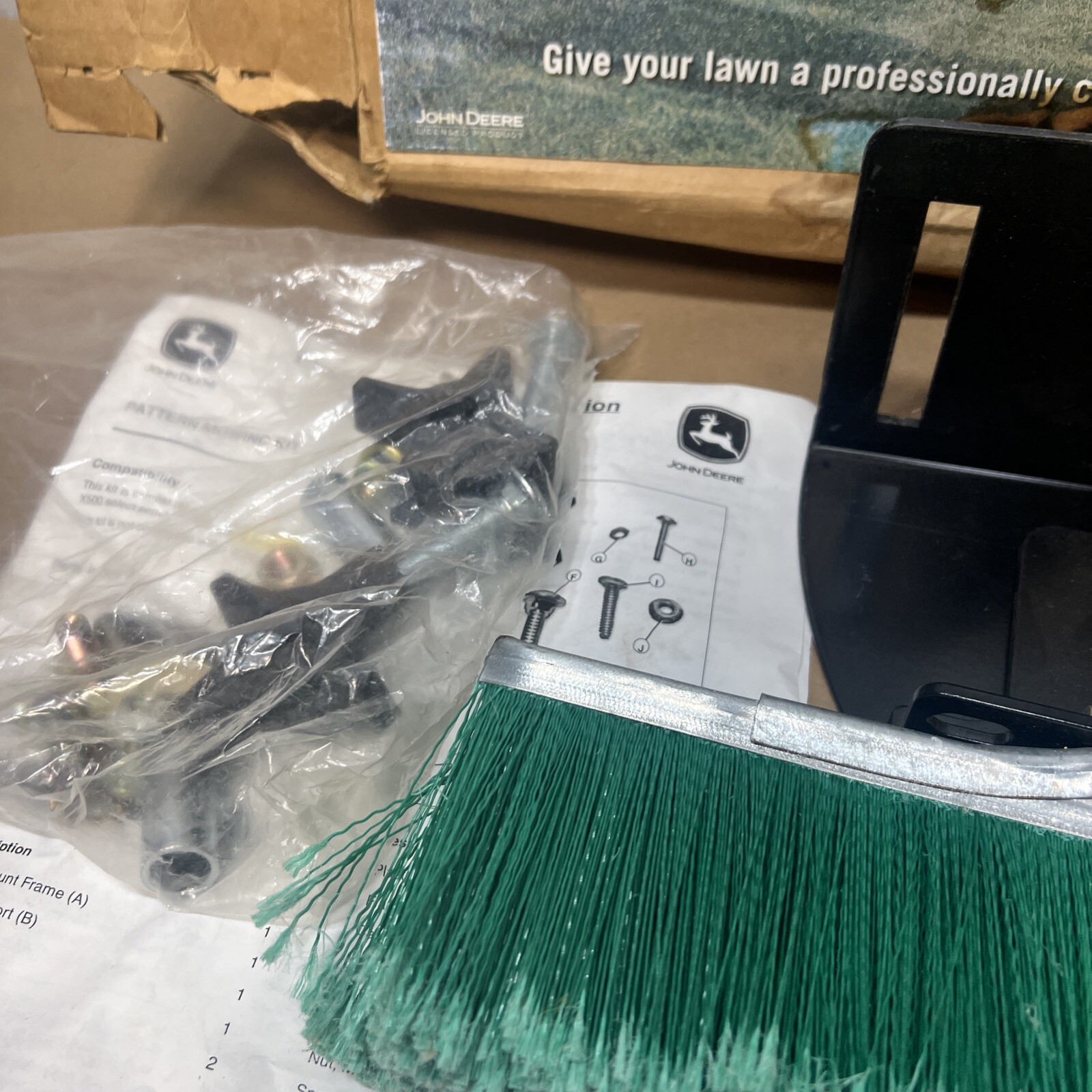 John Deere LP1002 Grass Groomer Lawn Striping Kit For 48” 54” Edge