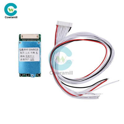 BMS 10S 36V 15A Li-ion Lipolymer 18650 Battery Charge Board For Ebike Escooter