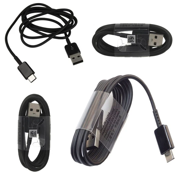 Samsung Cables USB-C Tipo C Cargador Galaxy S9 S10 S20 OEM Granel LOTE de 100 Foto 2 de 3