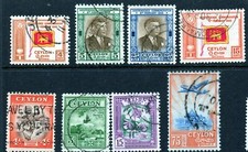 Ceylon - Dominion 1949-1965 collection - Good to FU - 4 scans