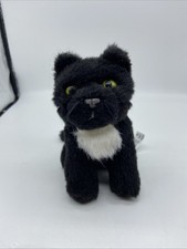 2012 American Girl Caroline’s Kitty Cat Inkpot Black & White Plush Retired F1338
