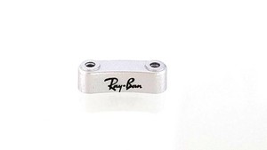 Ray Ban 4105 50 Wayfarer Pieghevole Ponte Placchetta di Ricambio Argento