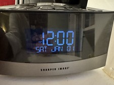 The Sharper Image 20 Different Sound Soother Dual Alarm Clock EC-B100