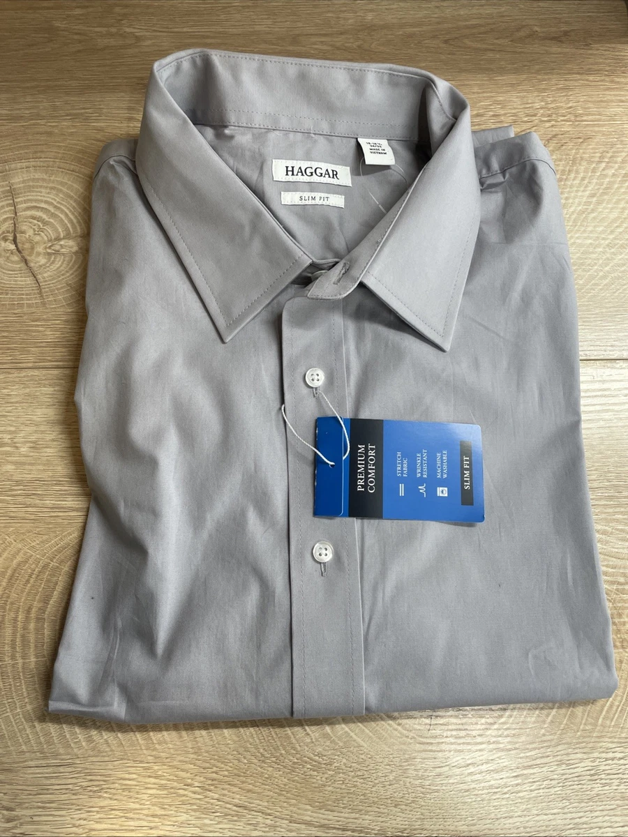Haggar Men's Dress Shirts for sale | eBay