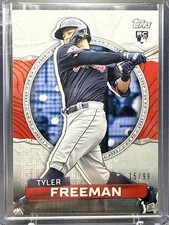 2023 Topps Rip TYLER FREEMAN Rookie Card RC RIPPED #/99 - Cleveland Guardians. rookie card picture