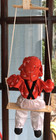 Miss Valentina Limited Edition Doll on Swing BVI  Hand Painted "I Love You" — photo 4