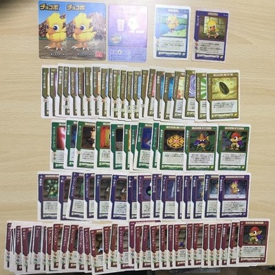 Chocobo TCG Card Lot Promo Foil Moogle Black Mage Leader Rare