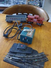 Marx Antique Toy Train Transformer Tracks And Train Original Set Onto Itself