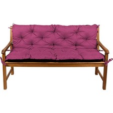 Luxury Replacement Cushion for 2–4 Seater Garden Swing Bench – Seat & Backrest