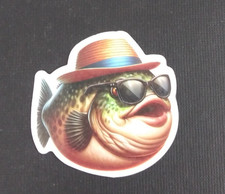 Big Boss Man Fish Fishing Sticker 2