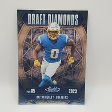 Daiyan Henley 2025 Panini Absolute Draft Diamonds #DD-DHY Los Angeles Chargers