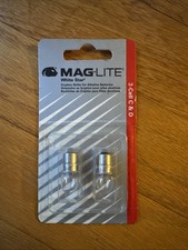 MAG-LITE Maglite White Star Krypton Replacement Bulbs For 2 Cell C and D NEW NOS